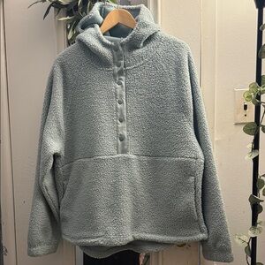 SO Plush Light blue Hoodie